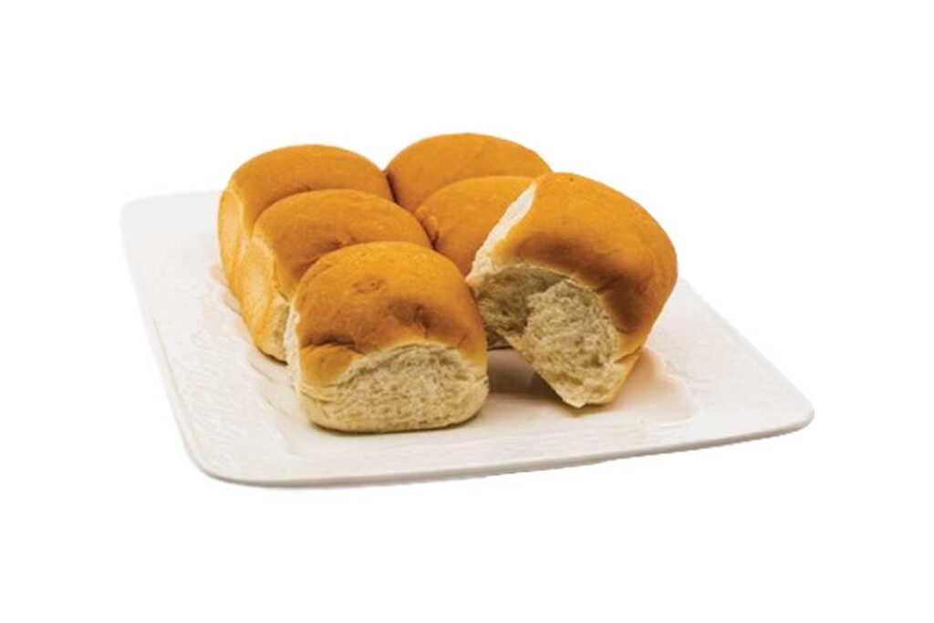 Pav Bread Baked Frozen Wonder Bakery