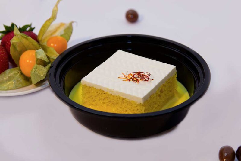 Milk Cake Saffron Portion Wonder Bakery Milk cake saffron portion wonder bakery
